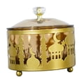 thumbnail image 4 of Rongfmy Sugar Bowl European Canister Seasoning Box for Restaurant Coffee Bar Kitchen Gold, 4 of 9