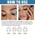 thumbnail image 4 of WIFKLSIIPG Multifunctional High Gloss Shadow Stick Three Natural and Lightweight Lazy Contouring, 4 of 7