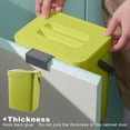 thumbnail image 4 of TIMIFIS Hanging Trash Can Punch- Kitchen Cabinet Hanging Trash Can Large Household with Lid Wall-Mounted Bathroom Trash Can Kitchen Essentials, 4 of 6