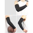 thumbnail image 3 of Elbow Padded Sleeve Elbow Sleeve Padded Compressed Arm Forearm Guard Sports Shooter Sleeves Protective Pads Support For Football Basketball Volleyball, 3 of 8