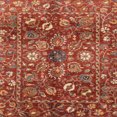 thumbnail image 1 of Ahgly Company Tapis d'Intérieur Carrés Abstraits Rouges Orientaux, 3 Pieds Carré, 1 of 6