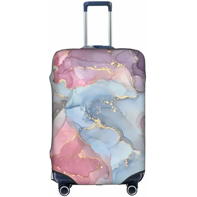 Housse de Bagage Housse de Compartiment à Bagages Housse de Protection pour 18-32 Pouces Résistante à L'Usure Housses Anti-Poussière Housses de Valise de Voyage Durables Marbre de Voyage L