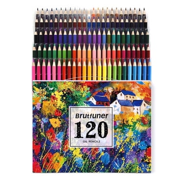 moobody 4872120160180 Oil Colored Pencils Set Pre-Sharpened Color Pencils Art Supplies for Students Adults Artists Drawing Sketching Coloring Books