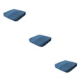 thumbnail image 2 of Transemion Coussin de Siège - Haute Résilience et Grand Application, Grand Coussin en Mousse à Mémoire de Forme, Velours Bleu Marine 40*40*6cm 3ensemble, 2 of 6