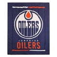 thumbnail image 2 of NHL Edmonton Oilers 4-Piece Twin Bedding Set, 2 of 9