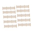 thumbnail image 4 of HILABEE 10 Pieces Mini Fences 1:50 Wood for Mini Fairy Gardens Diorama Scene Layouts Style D, 4 of 6