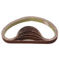 thumbnail image 2 of 10Pcs 15*452Mm Sanding Belt 60-600-Grit For M10 Sander Adapter Polishing Machine, 2 of 9