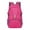 Hot Pink, variant on Foldable Backpack for Travel & Hiking - Lightweight Durable Polyester, Compact 17.72x11.81x6.3 Inch, Water Resistant, Spacious Storage for Outdoor Camping Shopping Commuting