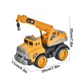 thumbnail image 3 of YYHQDS Large Inertia Engineering Vehicle, Kids' Construction Toy, Boys’ Simulation Engineering Vehicle Model, Beach Puzzle Toy for Engineering Fun and Educational Play, 3 of 9