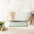 thumbnail image 3 of CozeCube Bath Mat, Non Slip Shaggy Bath Rug, Extra Soft Absorbent Microfiber, 32' x 20', Sage Green, 3 of 8