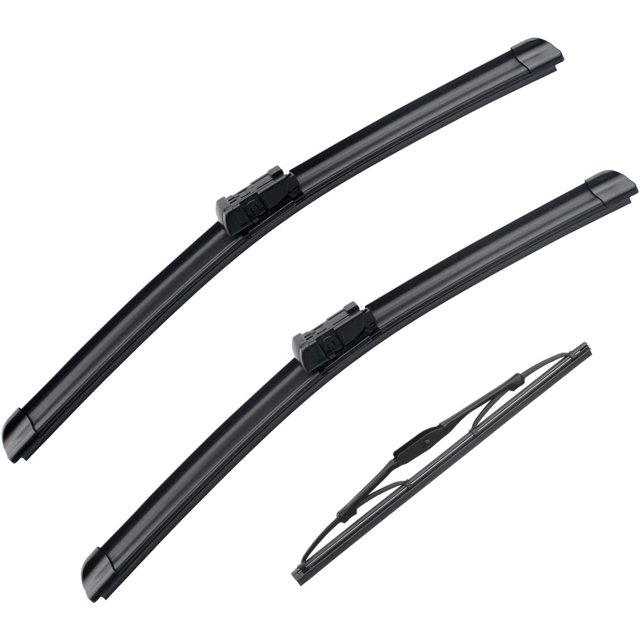 ORUYROP 24"+21" Windshield Wipers With 10" Rear Wiper Blade Sets Automotive Replacement for Land Rover Range Rover Evoque 2012-2019,Easy For Installation (Pack of 3)