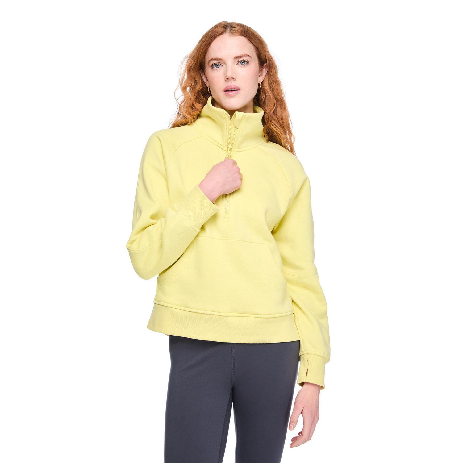 Athletic Works Women's Half Zip Pullover