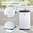 thumbnail image 2 of BLACK+DECKER 8,000 BTU Portable Air Conditioner up to 350 Sq. with Remote Control, White, 2 of 6