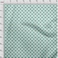 thumbnail image 4 of oneOone Cotton Poplin Sea Green Fabric Geometric Craft Projects Decor Fabric Printed By The Yard 56 Inch Wide, 4 of 4