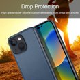 thumbnail image 2 of Étui Compatible avec iPhone14 Plus, Étui Arrière Ultra-Mince Anti-Chute texture Tissée, 2 of 5