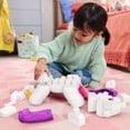 thumbnail image 3 of MEGA BLOKS Build & Enchant Unicorn Block Toy (26 Pieces) for Kids - Walmart Exclusive, 3 of 7