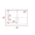 thumbnail image 3 of FM FURNITURE Concord 2 Piece Garage Set Black Engineered Wood, 3 of 7