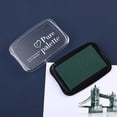 thumbnail image 1 of LEFU Large Stamp Pads, Ink Pads, Solid Colors Available for Craft Scrapbooking Fingerpaint on Paper Wood Fabric (Green), 1 of 7