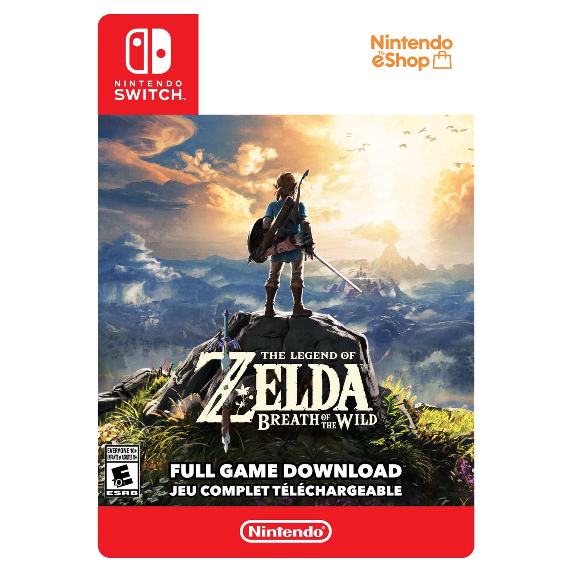 Switch The Legend of Zelda: Breath of the Wild [Download] - Walmart.ca