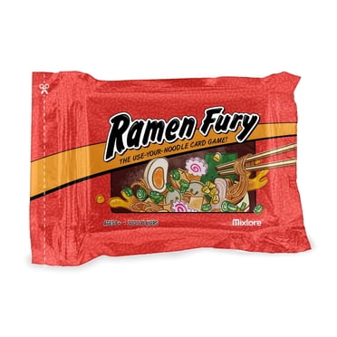 Ramen Fury – Fast-Paced Family Card Game – English Edition