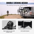thumbnail image 3 of VEVOR Hitch Mount Bike Rack, 4-Bike Carrier Rack, 150 LBS Capacity Bike Rack Hitch for 2-inch Receiver, Titling and Folding Bike Carrier with No-Wobble U Bolt and Strap, for Car, SUV, Truck, RV, 3 of 9