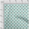 thumbnail image 2 of oneOone Cotton Poplin Sea Green Fabric Geometric Craft Projects Decor Fabric Printed By The Yard 56 Inch Wide, 2 of 4
