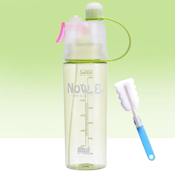 Glass&Bottle Must-Have Portable Spray Water Bottle for Outdoor Activities – One-Click Mist Multifunctional Sports Hydration Bottle for Hiking and Running Lightweight and Friendly Materials 1pc