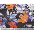 thumbnail image 3 of Soimoi Polyester Crepe Fabric Flower Watercolor Fabric Prints by Yard 42 Inch Wide, 3 of 3