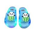 thumbnail image 2 of Lolmot Led Happy Slippers For Summer Childrens Cartoon Cute Sandals Shining Walking Artifact, 2 of 5