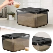 Food Containers Food Airtight Food Storage Containers Food Storage Large Volume Storage Containers For Cereal Rice Kitchen Meal Prep Containers Reusable Glass Fruit Containers for Fridge Kids Lunch