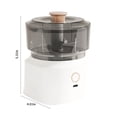 thumbnail image 3 of Wuztai Garlic Chopper, Portable Mini Food Processor with USB Charging, Wireless Vegetable Grinder for Garlic Ginger Meat Spices, 3 of 7