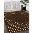 thumbnail image 3 of Ahgly Company Machine Washable Indoor Rectangle Transitional Sienna Brown Area Rugs, 2' x 3', 3 of 7