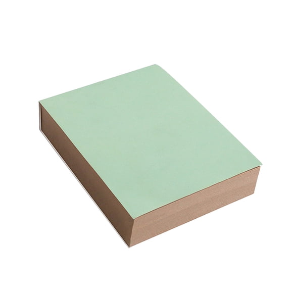 Kraft Paper Bags,Thickened 200 Page Kraft Paper Sketchbook, Easy Tear Portable Notebook for Draft and Math