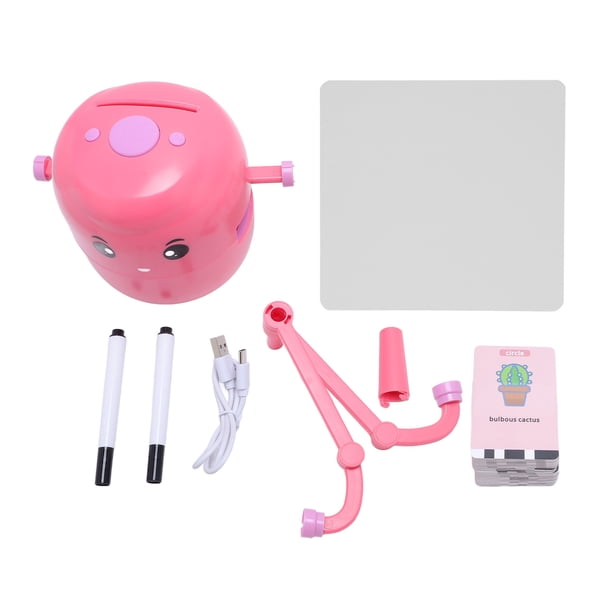 Robot de Dessin Intelligent pour Enfants, Kit Éducatif Interactif, Comprend 100 Cartes d'Apprentissage et 2 Stylos Robot de Dessin Intelligent pour Enfants, Kit Éducatif Interactif, Comprend 100 Cartes d'Apprentissage et 2 Stylos
