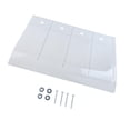 thumbnail image 3 of koolsoo Auvent de Fenêtre Panneau PC Abri contre la Pluie Auvent de Patio Auvent pour Extérieur Garage VR 40cmx45cm, 3 of 9