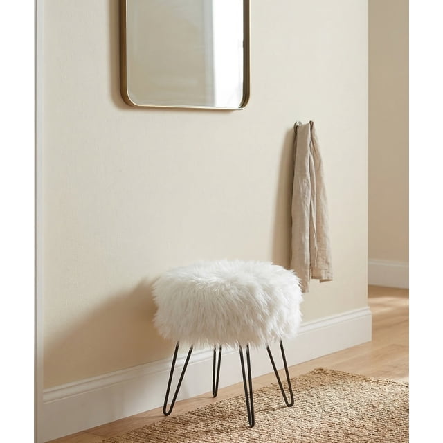 Pixie Pouf Rond, Pouf, Repose-Pieds, Tabouret Repose-Pieds