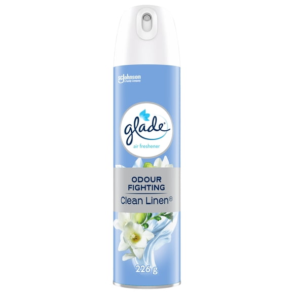 Glade® Air Freshener Odor Fighting Room Spray, Clean Linen