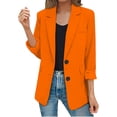 thumbnail image 2 of Vente de Liquidation! Cardigan pour Femmes Cardigans pour Femmes Veste Décontractée pour Femmes Poches Manches Longues Bouton avant Veste de Travail à Boutons Rd3 L, 2 of 9