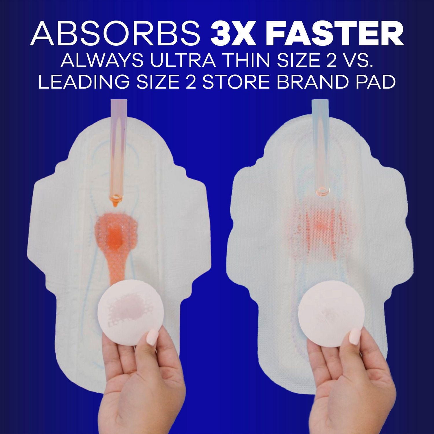 Always Serviettes de Nuit Ultra Minces avec Ailes Flexi, Taille 4, Nuit, Non Parfumées