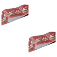 thumbnail image 3 of relayinert Wood Marbling SelfAdhesive Skirting Line Exquisite And Easy Maintenance And Environmentally Friendly PVC Durable red  lantern flower 2Set, 3 of 6