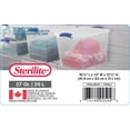 thumbnail image 5 of Sterilite 26 Liter Latch Box, Small Clear Plastic Storage Bin with Lid - Pink Latch, 5 of 5