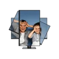 thumbnail image 4 of MSI 27" 4K Ultra HD 60Hz 4ms (GTG) IPS LED Monitor Height/ Pivot adjustable with speaker (PRO MP273UP E6), 4 of 4