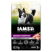 Iams Advanced Health Adult Healthy Digestion Dry Dog Food Chicken & Whole Grains Recipe 12.2kg