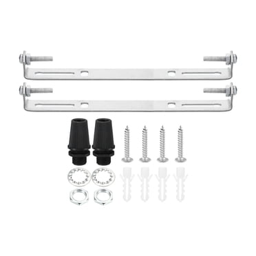 Unique Bargains 150mm Ceiling Light Plate Kit Light Fixture Mounting Bracket Plate Crossbar for Pendant Wall Light 2 Set