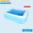 thumbnail image 3 of Inflatable Baby Swimming Pool Children Ocean Pool Portable Kids Basin Bathtub Bath Swim Tubs, 3 of 5