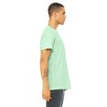 thumbnail image 3 of Bella  Canvas Unisex Crew Neck Triblend Short Sleeve Tee, L, Mint Triblend, 3 of 3