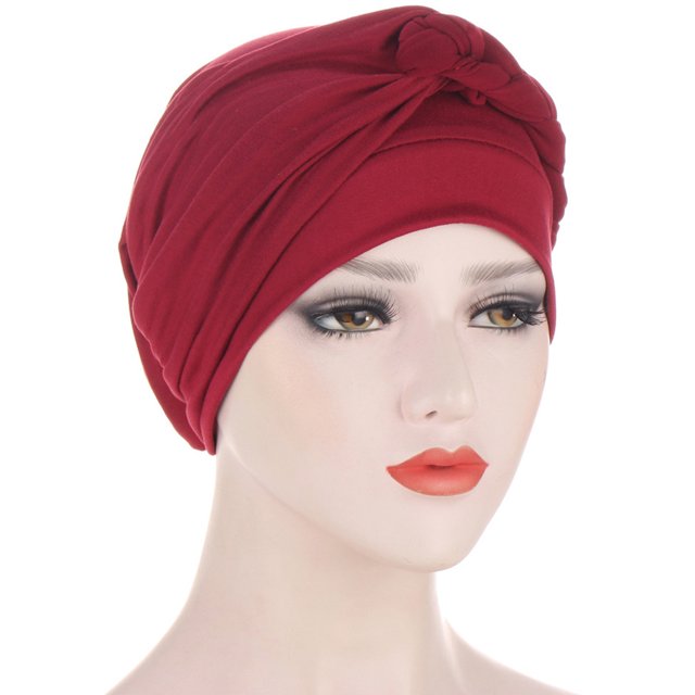 Bangcool Turban Tresse Torsadée Bonnet Élastique Bonnet de Perte de Cheveux Cache-Sommeil