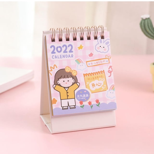 Boovnll Room Decor, Desktop Calendar Generous Calendar Book Korean Desktop Creative Notepad, Home Decor, Bedroom Decor, Living Room Decor