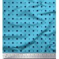 thumbnail image 1 of Soimoi Polyester Crepe Fabric Dots & Star Print Sewing Fabric Yard 42 Inch Wide, 1 of 3