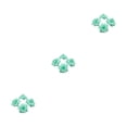 thumbnail image 3 of Decodeary 50pieces Low Maintenance Soft Texture Fabric For Albums And Decorations Realistic Appearance Fiber Wide Application Cyan 4.5cm 3Set, 3 of 6